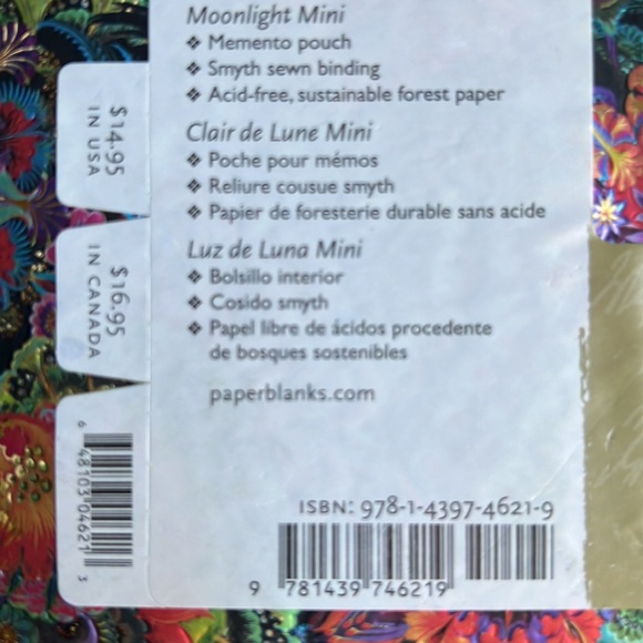 Paper blanks small journal acid free sustainable forest paper 3.75” x 6” - Picture 4 of 4